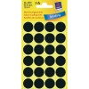 Z-Weckform 圓型顏色標籤貼 -Code 3003 (18mm) / Black