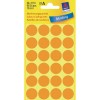 Z-Weckform 圓型顏色標籤貼 -Code 3173 (18mm) / Orange