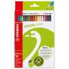 STABILO 6019/2-18 GREEN 環保系列木顏色筆(18色)