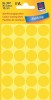 Z-Weckform 圓型顏色標籤貼 -Code 3007 (18mm) / Yellow