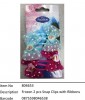 Frozen?4 Pcs Snap Clips with Ribbons?804653