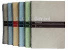 GAMBOL WCN-S6807 B5線圈單行簿(80頁)