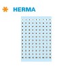 Herma 數字標籤貼 No.1540 / 4128 (8mm die) / 6Sheet / 藍色
