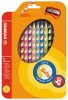 STABILO EASYcolors 332/12 右手專用的力學設計木顏色筆(12色)