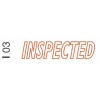 i Stamper 英文字彙原子印<可加墨> I03 - INSPECTED