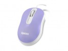 ApaxQ 2米特長線彩色光學滑鼠 - 紫色