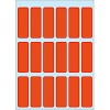 Herma 方型標籤貼 <紅色> 3652 (90pcs) / 12mm x 34mm