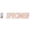 i Stamper 英文字彙原子印<可加墨> S03 - SPECIMEN